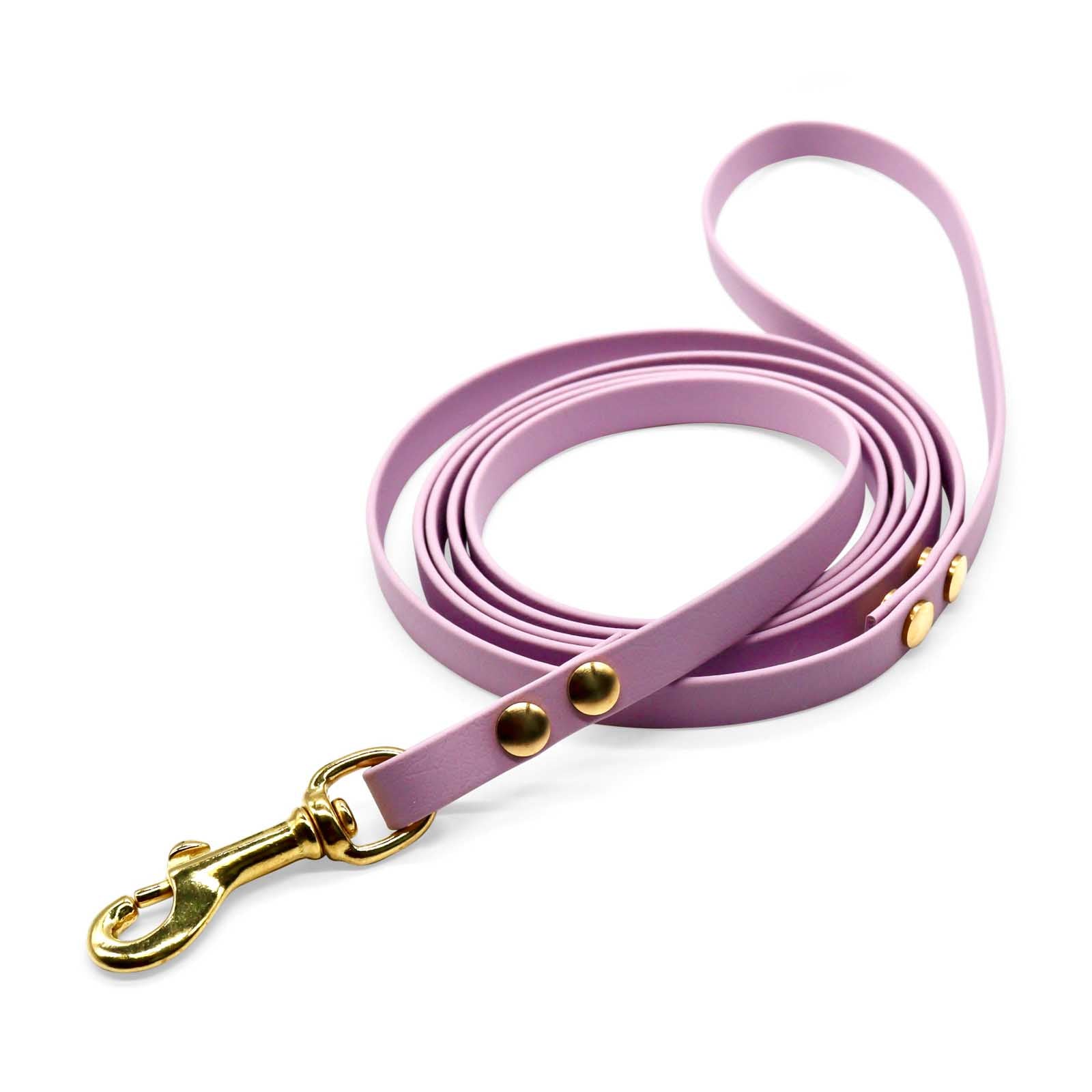 HealthyDog Biothane Leine "pastel purple"