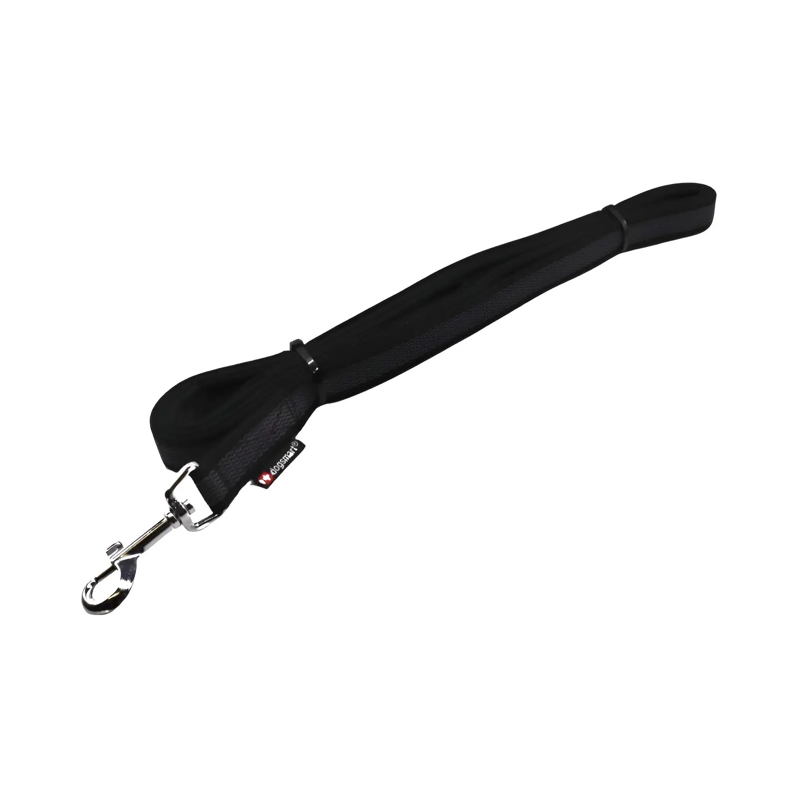 HealthyDog dogsmart gummierte PES Leine schwarz