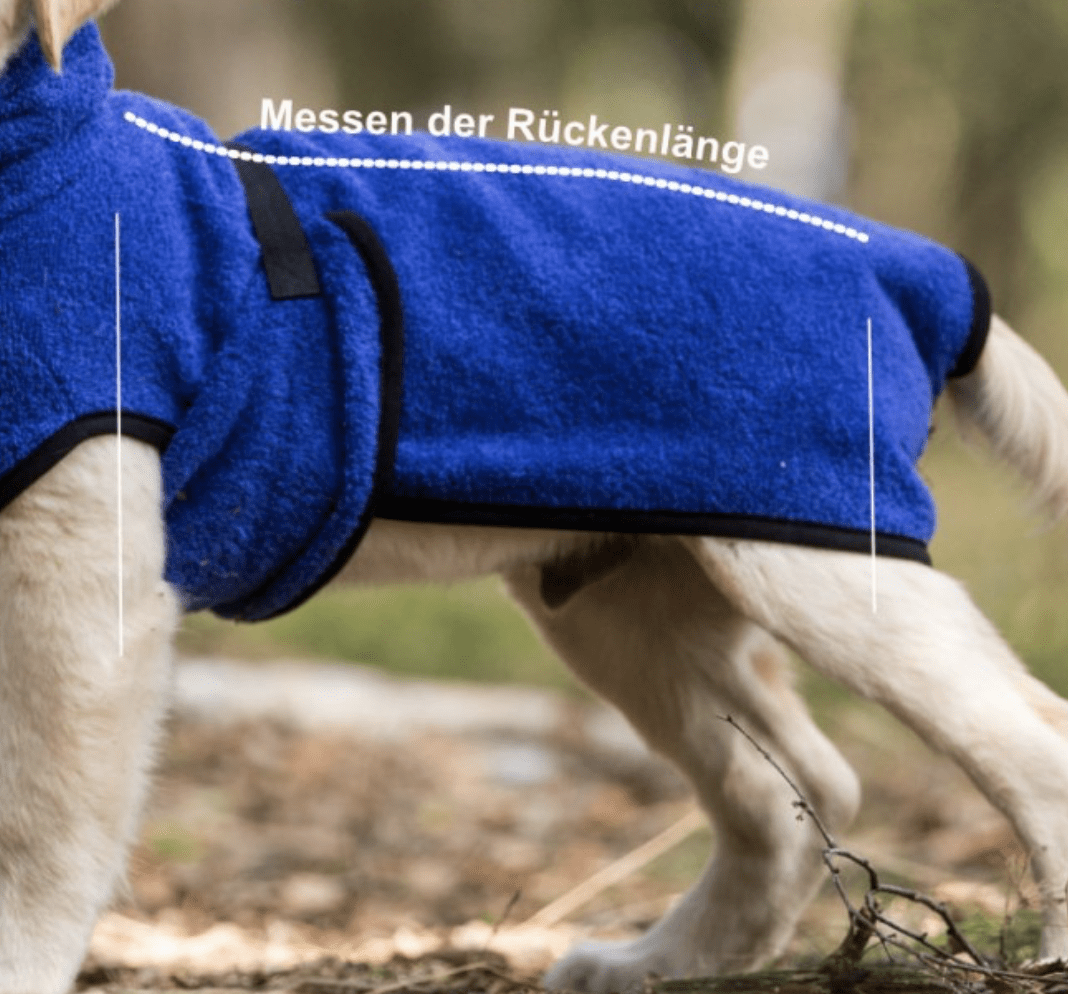 HealthyDog actionfactory dryup cape Messanleitung