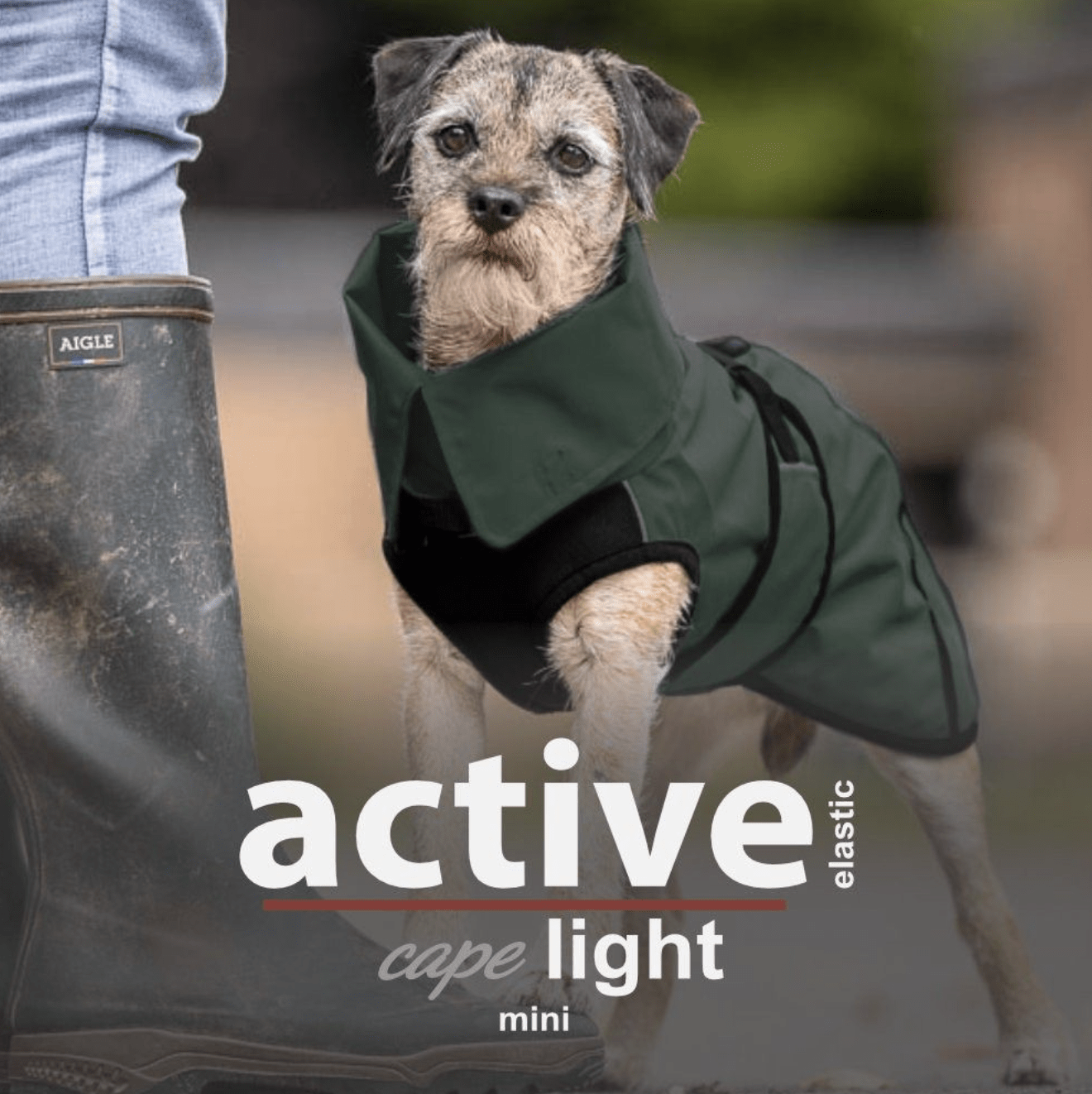 HealthyDog actionfactory active cape elastic light forrest green