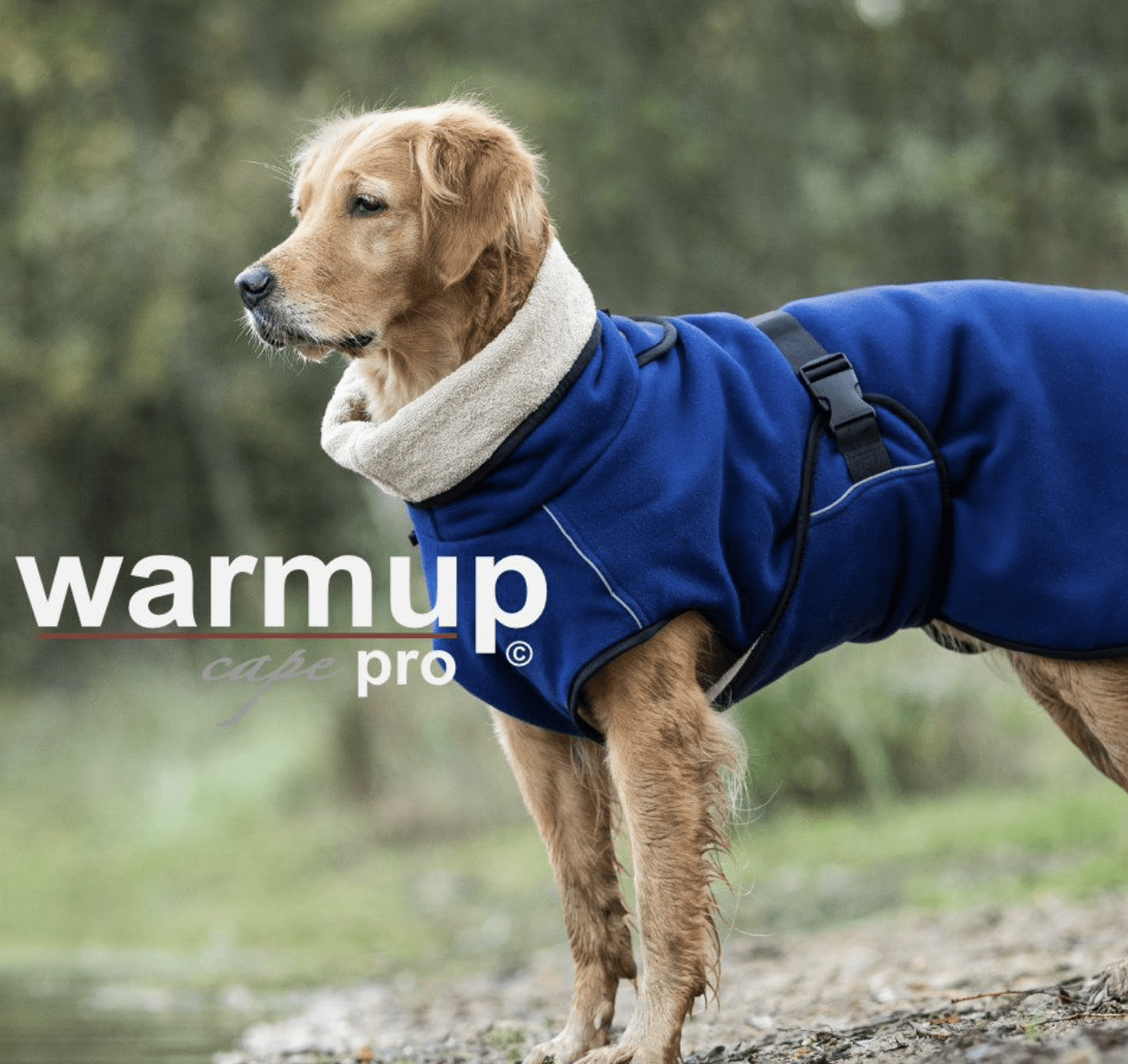 actionfactory Warmup cape pro dark blue