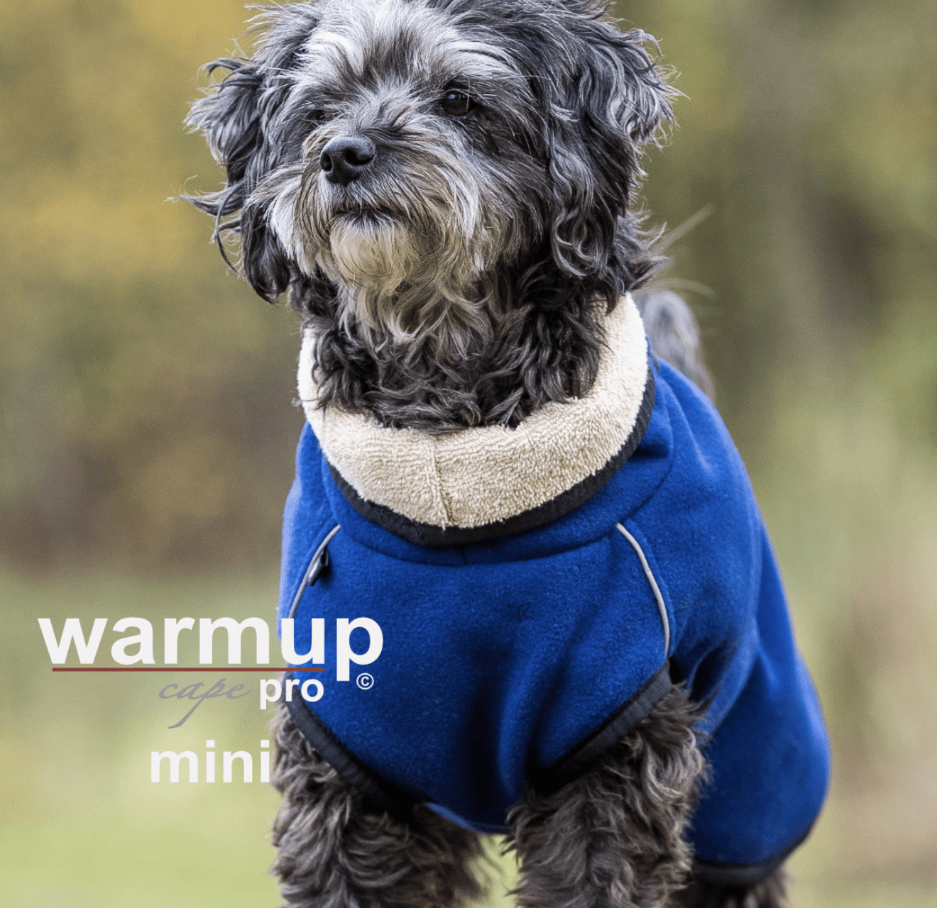 actionfactory Warmup cape pro dark blue