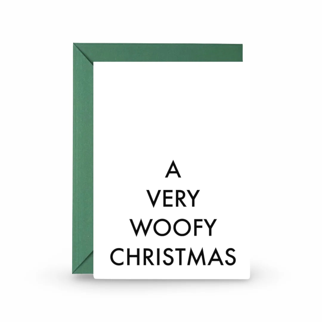 Lieblingspfote A VERY WOOFY CHRISTMAS Grusskarte