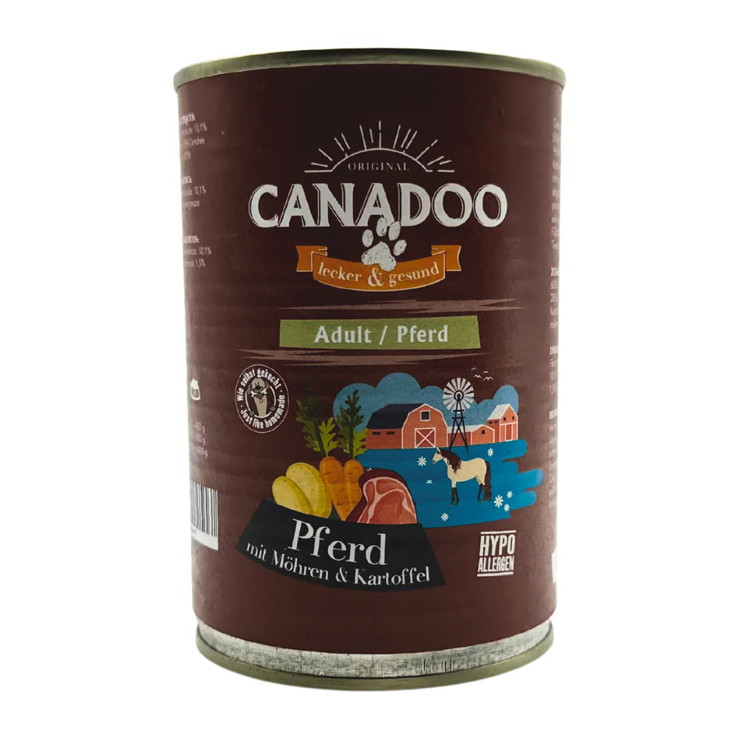 HealthyDog Canadoo Nassfutter Pferd