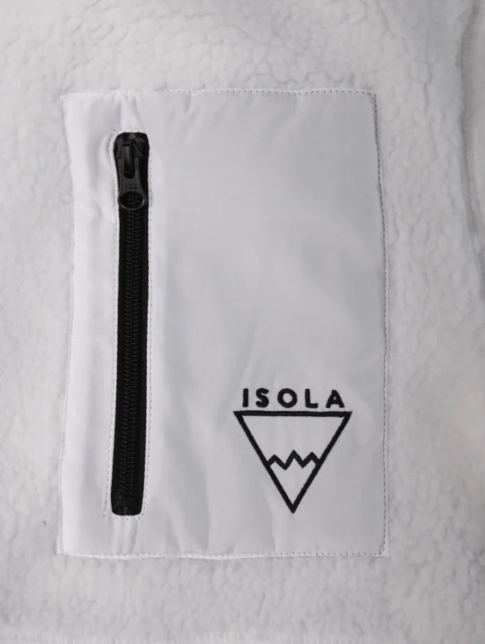 HealthyDog ISOLA Bearfleece Jacke weiss