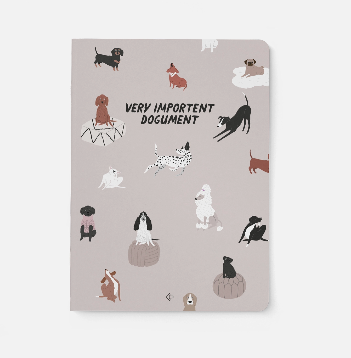 HealthyDog typealive Notizheft "Dogument"