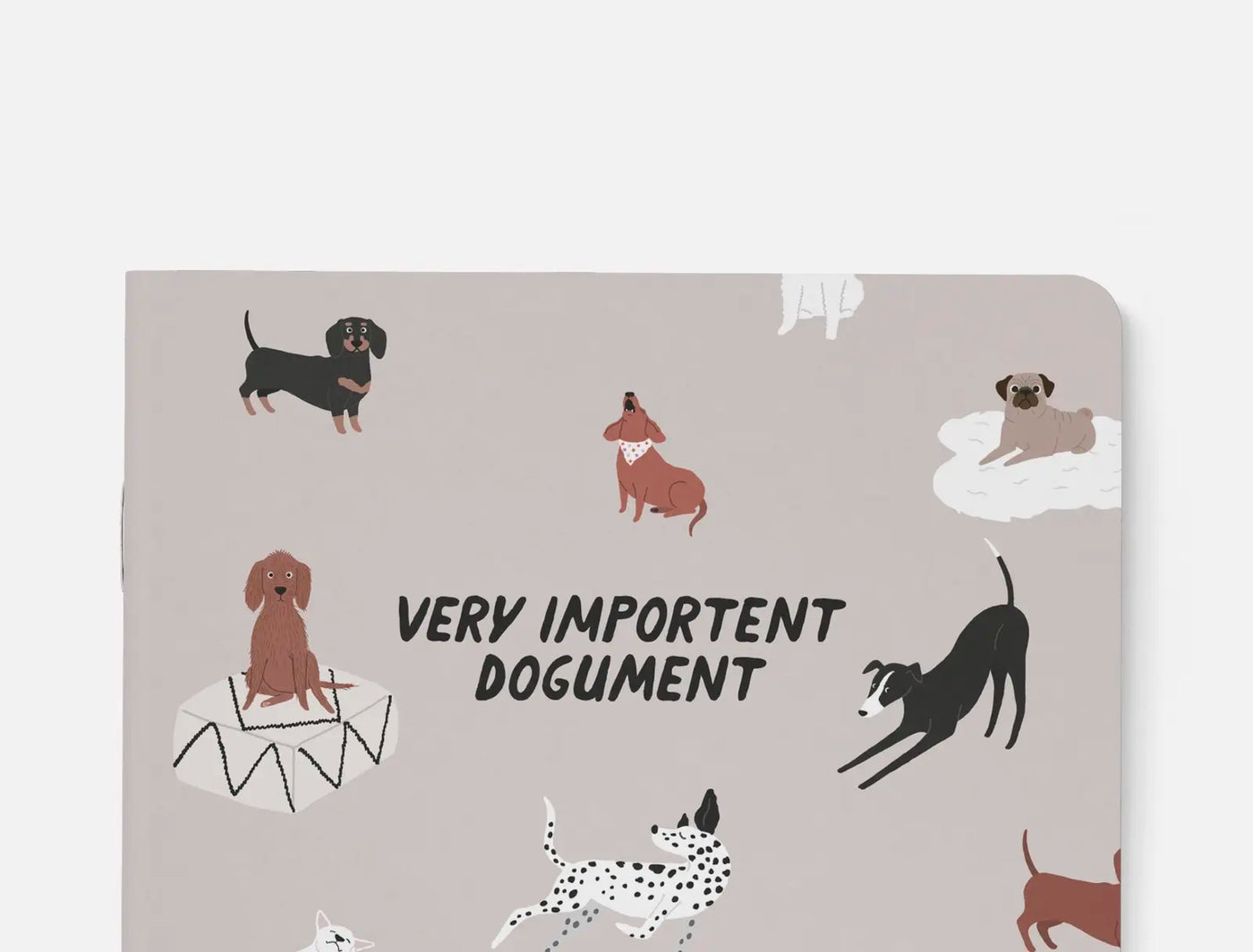 HealthyDog typealive Notizheft "Dogument"