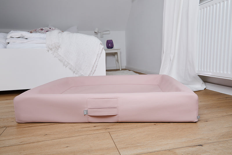 HealthyDog ammi for Dogs orthopädisches Hundebett Kunstleder softrosé