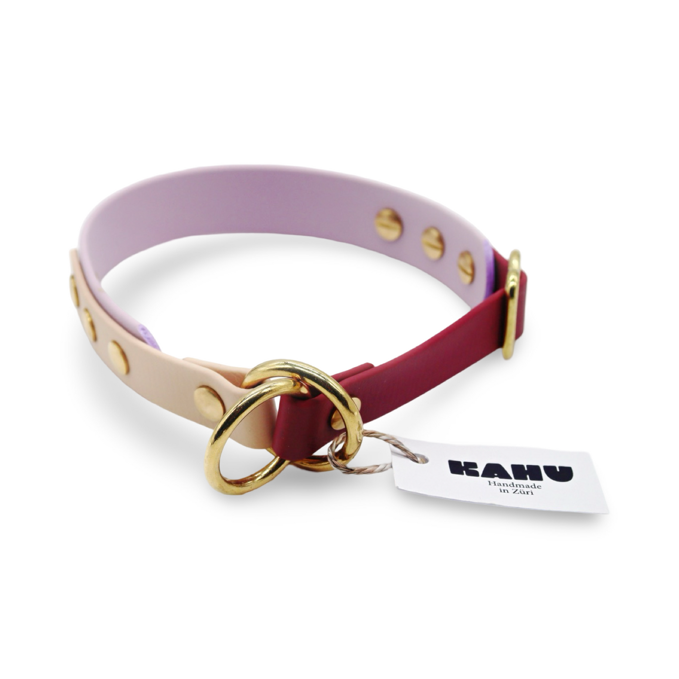 HealthyDog x KAHU Pawfect Match Hundehalsband Biothane "pastel purple"