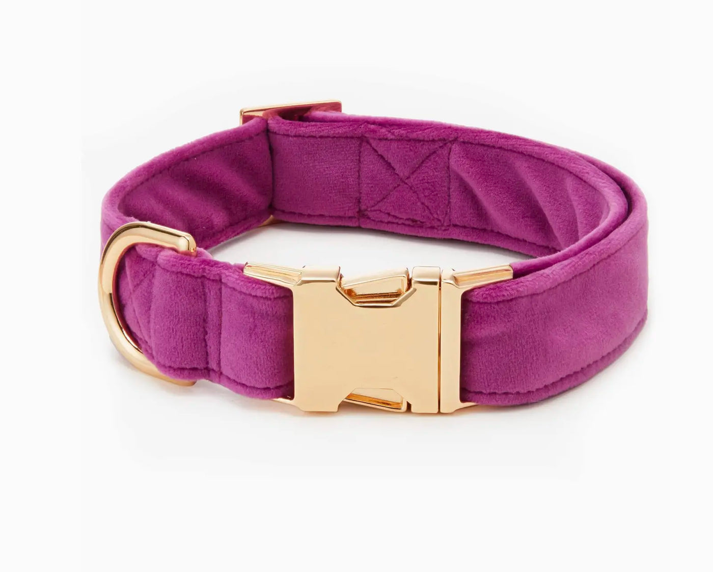 HealthyDog The Foggy Dog Hundehalsband plum velvet