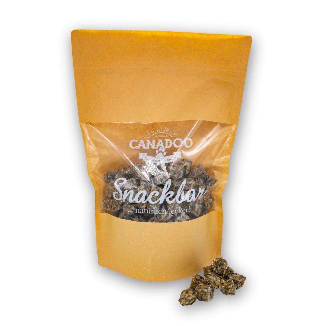 HealthyDog Canadoo Fischhautwürfel XS