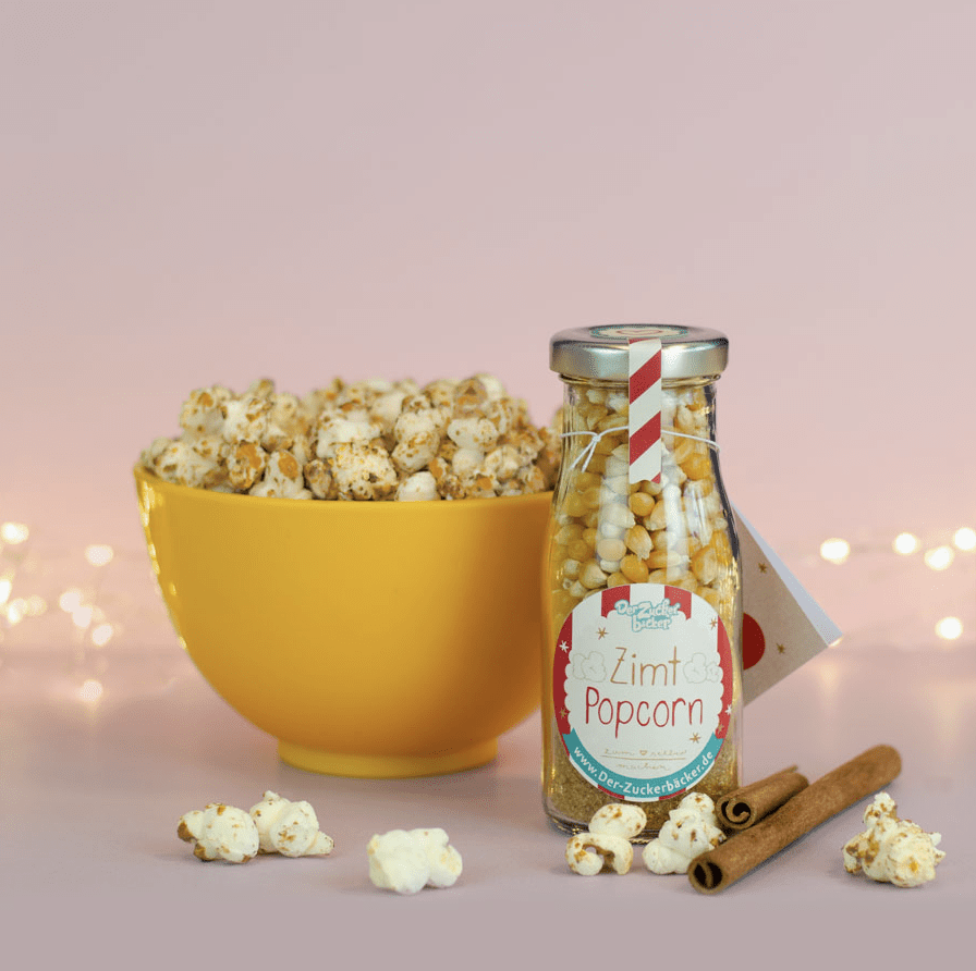 Der Zuckerbäcker Do it Yourself Flasche Zimt Popcorn