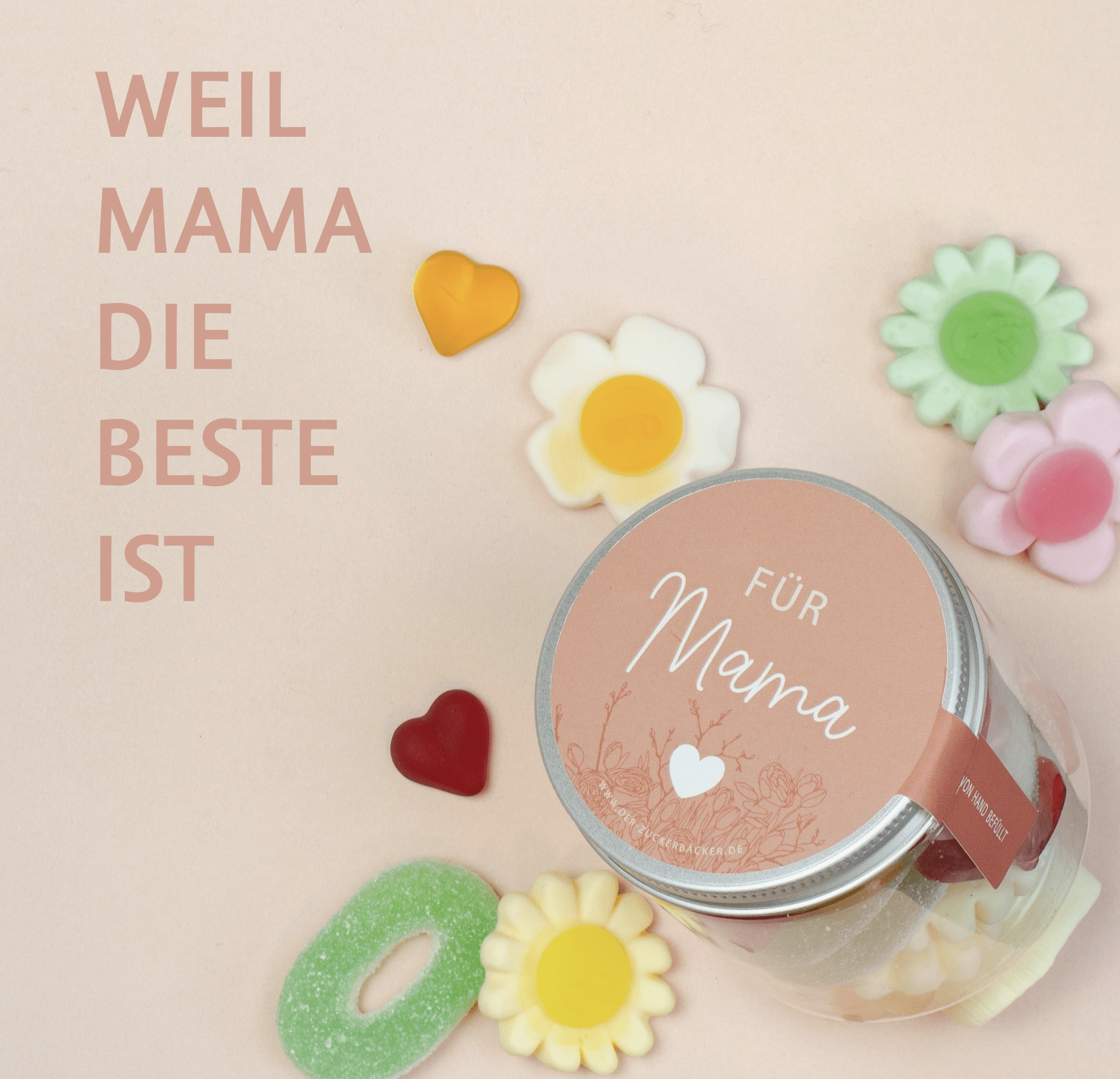 Der Zuckerbäcker Geschenkdose "Für Mama"