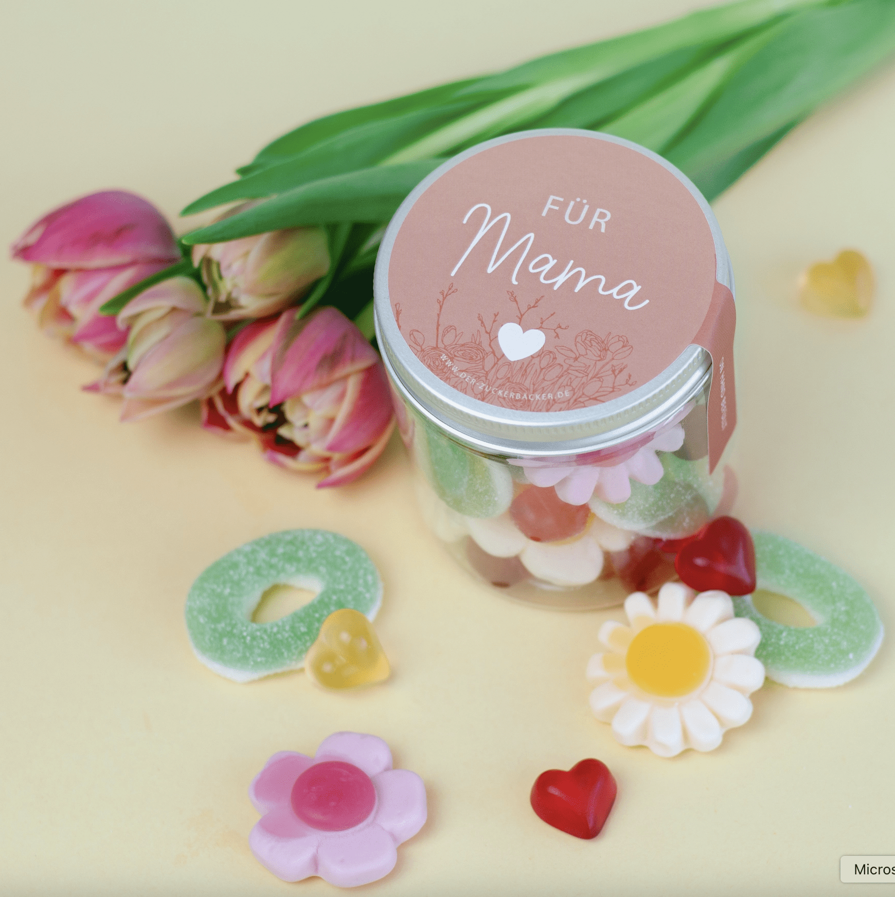 Der Zuckerbäcker Geschenkdose "Für Mama"