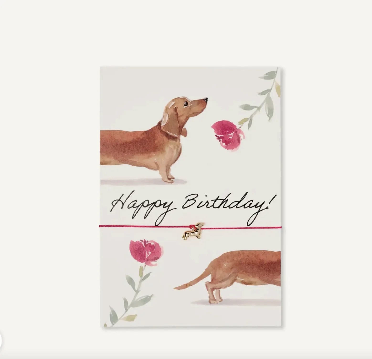 by Vivi. Armband Karte "Happy Birthday"