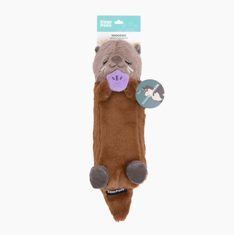 ZippyPaws lautloses Hundespielzeug Snooziez "Otter"