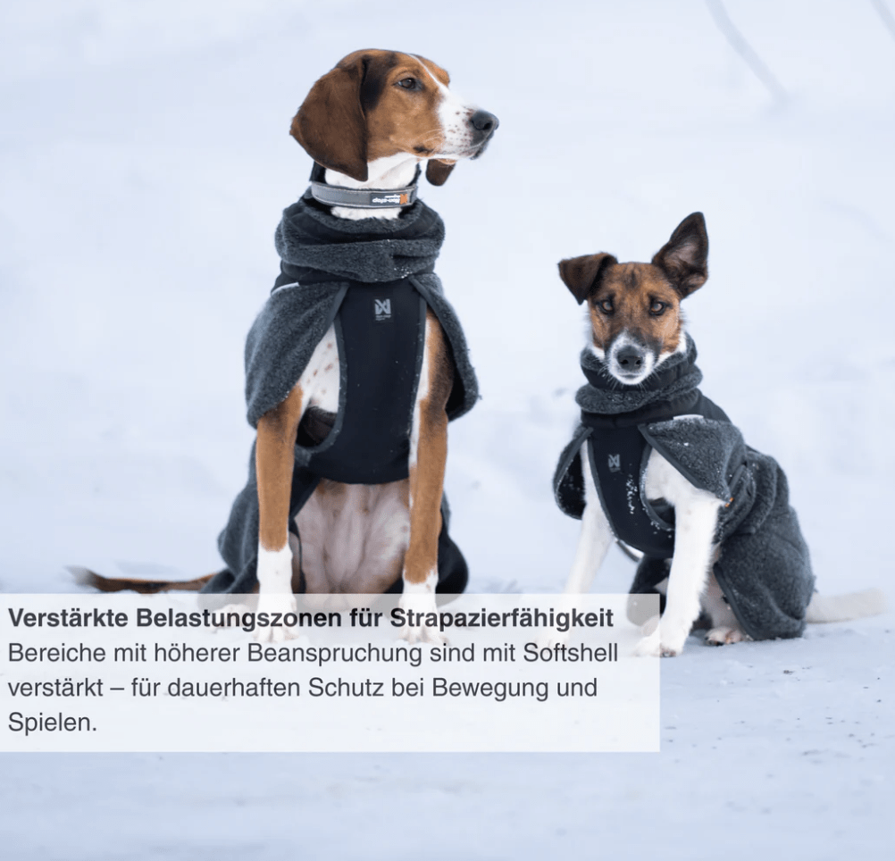 Non-stop dogwear Wool dog jacket "dark teal"