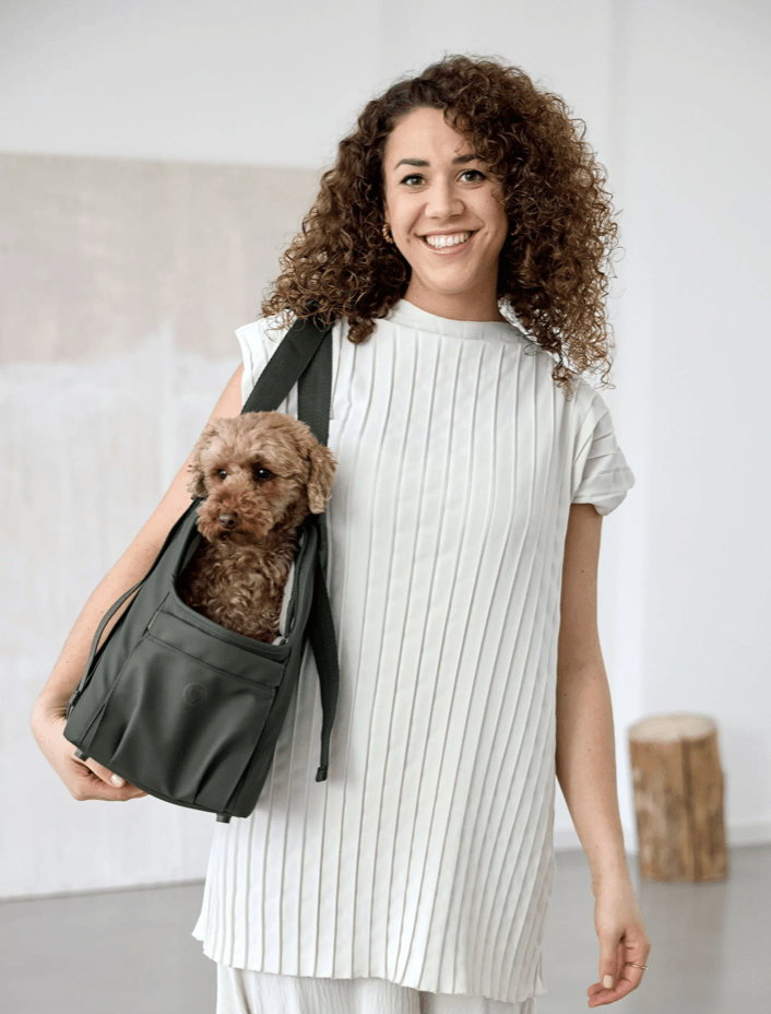 PALOPA Hundetragetasche WEDA "dunkelgrün"