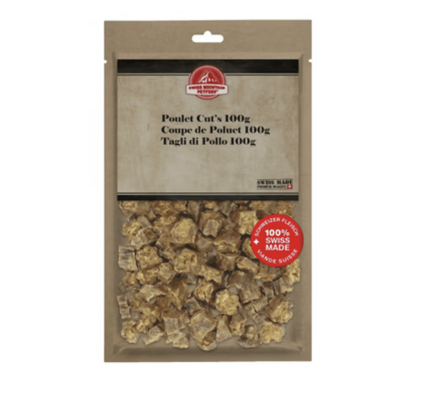 Swiss Mountain Petfood Poulet Cut's 100gr