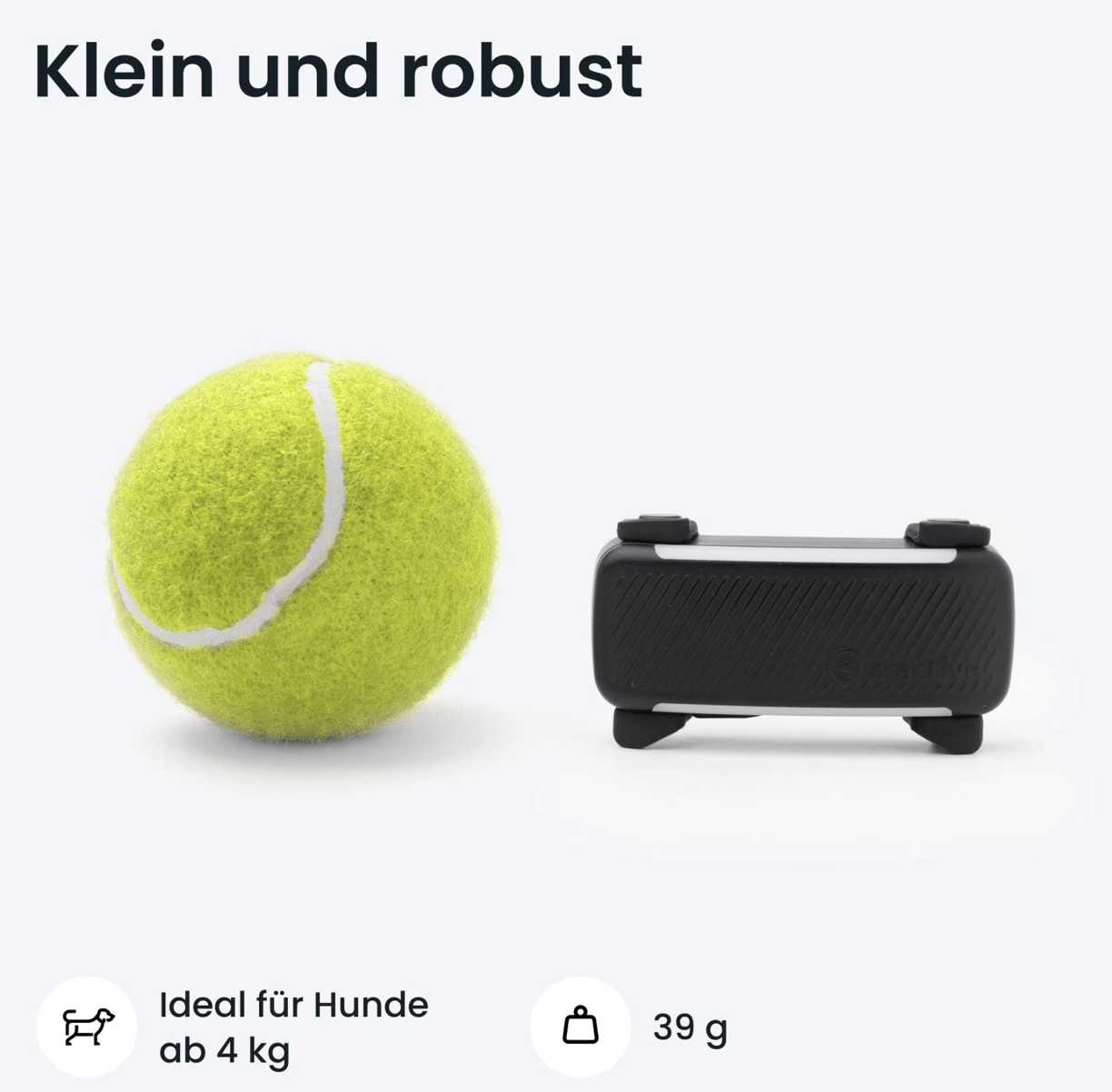 Tractive Dog6 GPS Tracker "schwarz"