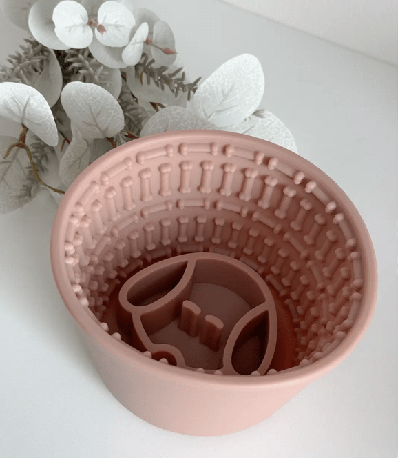 Doggotique Slow Feeder Schüssel "cappuccino"