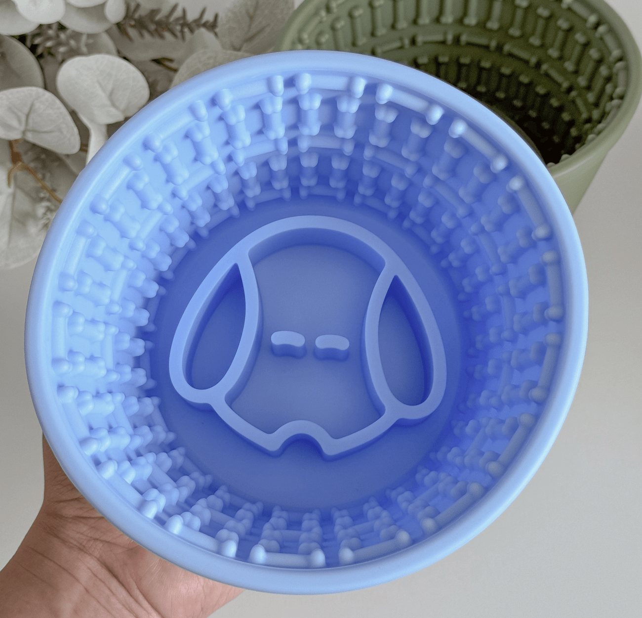 Doggotique Slow Feeder Schüssel "blau"