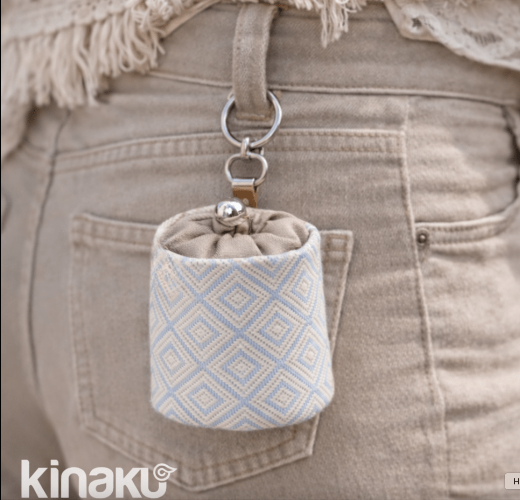 Kinakú Snackbeutel in 3 Farben