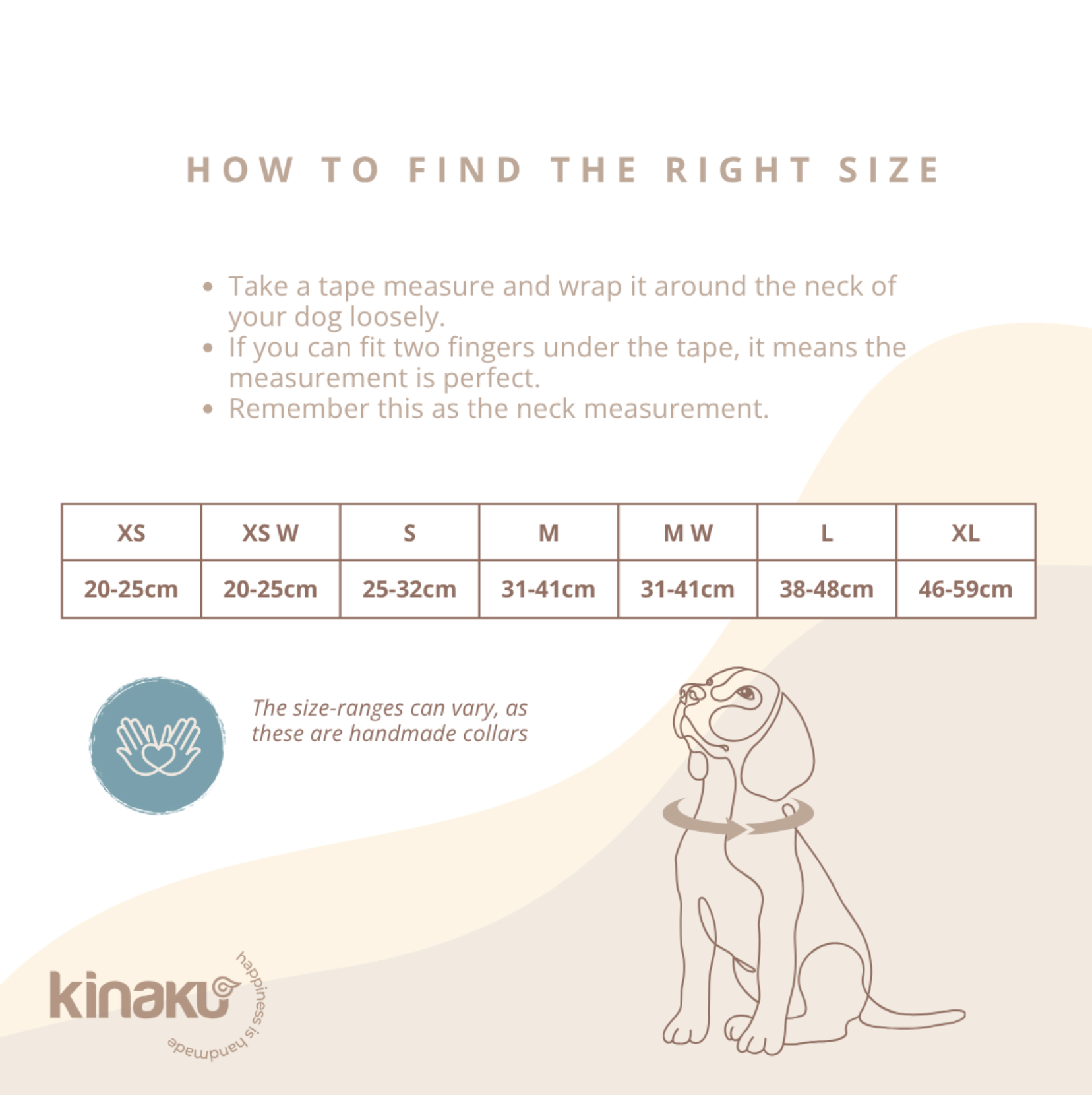 Kinakú Hundehalsband TONINA