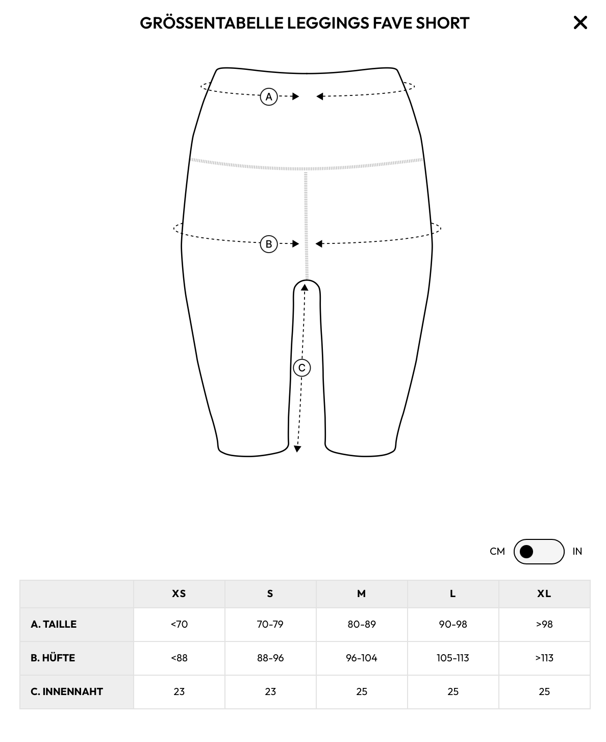 Hundlands Trainingsleggings Fave Short