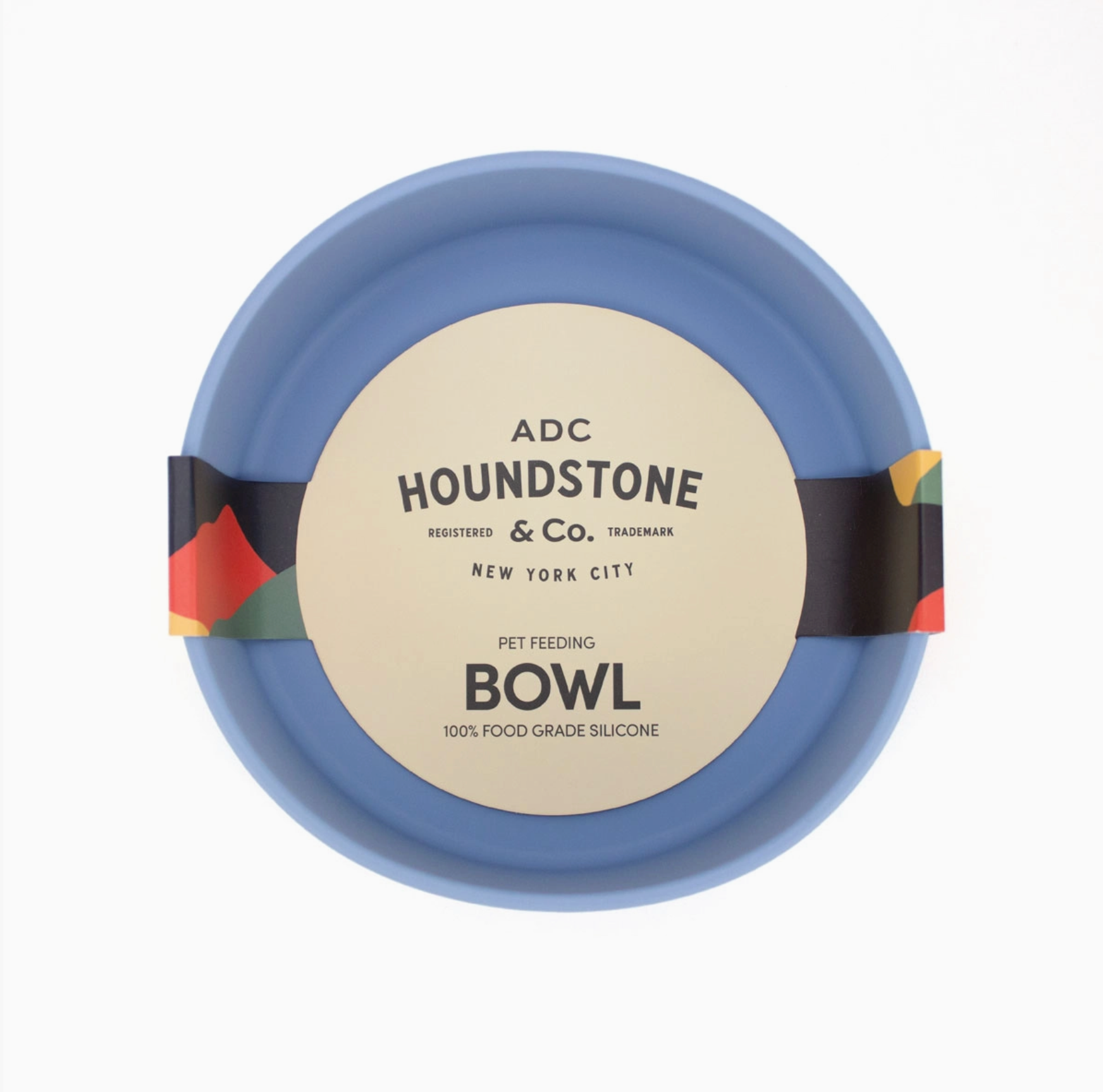 ADC Houndstone & Co. Silikon Hundenapf "Blau"