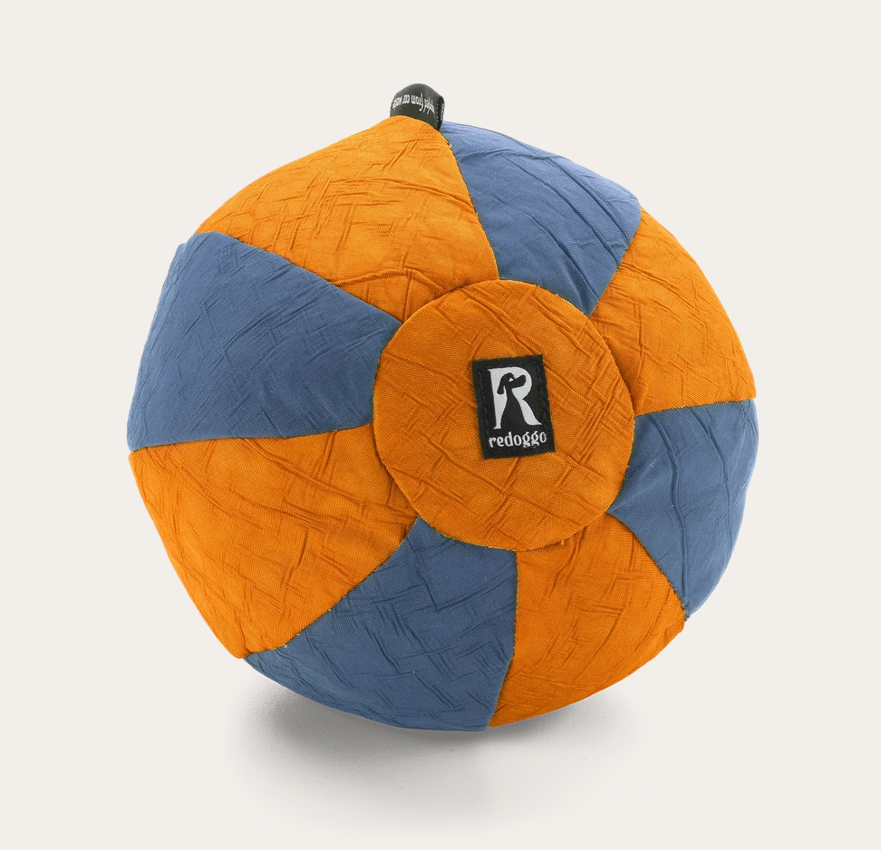 Redoggo Hundespielzeug Ball "orange/blau"