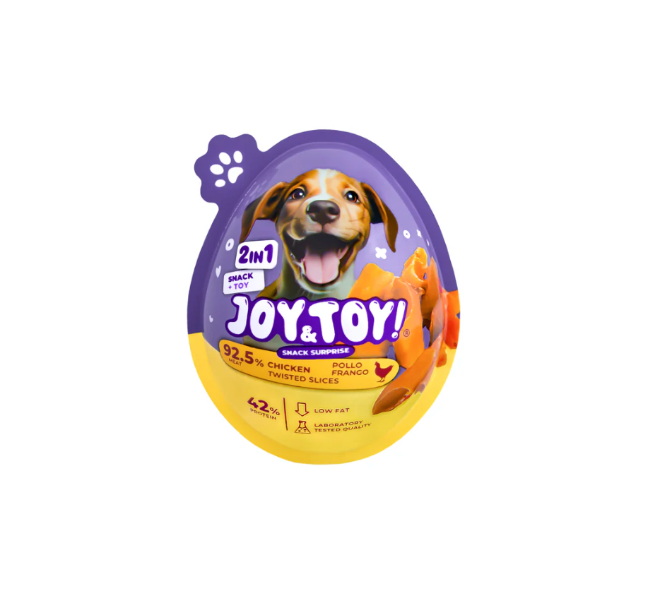 JOY&TOY! Hundespielzeug Überraschungsei