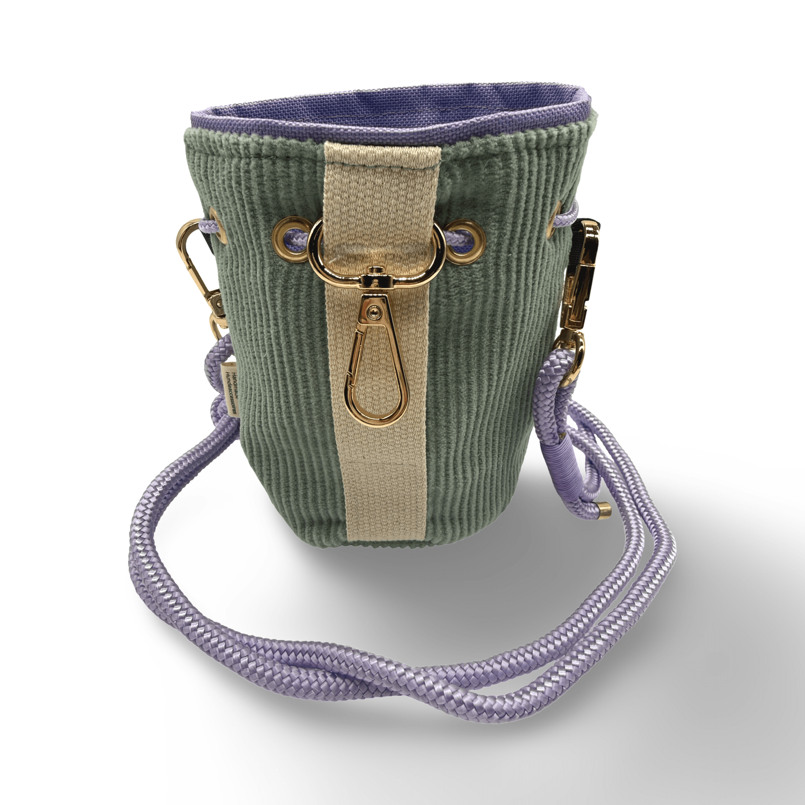 Fräulein L. Kaia x HealthyDog Leckerlibeutel mit Tütenspender"Wegbegleiter" LIMITED EDITION