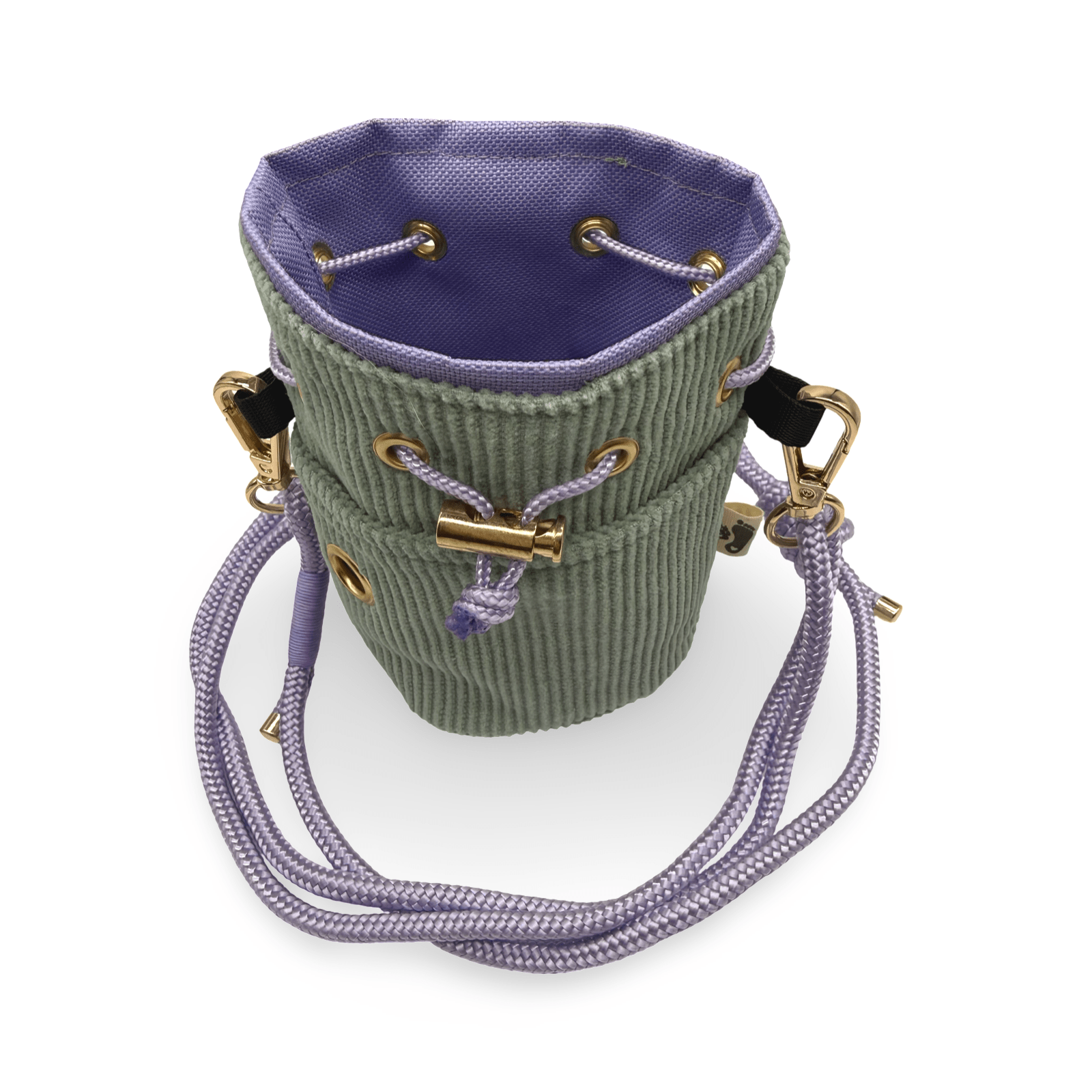 Fräulein L. Kaia x HealthyDog Leckerlibeutel mit Tütenspender"Wegbegleiter" LIMITED EDITION