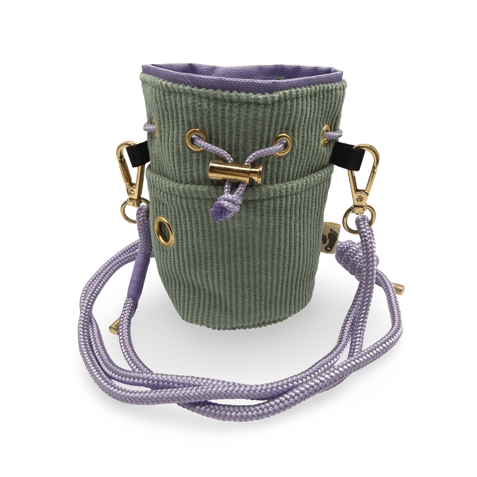 Fräulein L. Kaia x HealthyDog Leckerlibeutel mit Tütenspender"Wegbegleiter" LIMITED EDITION