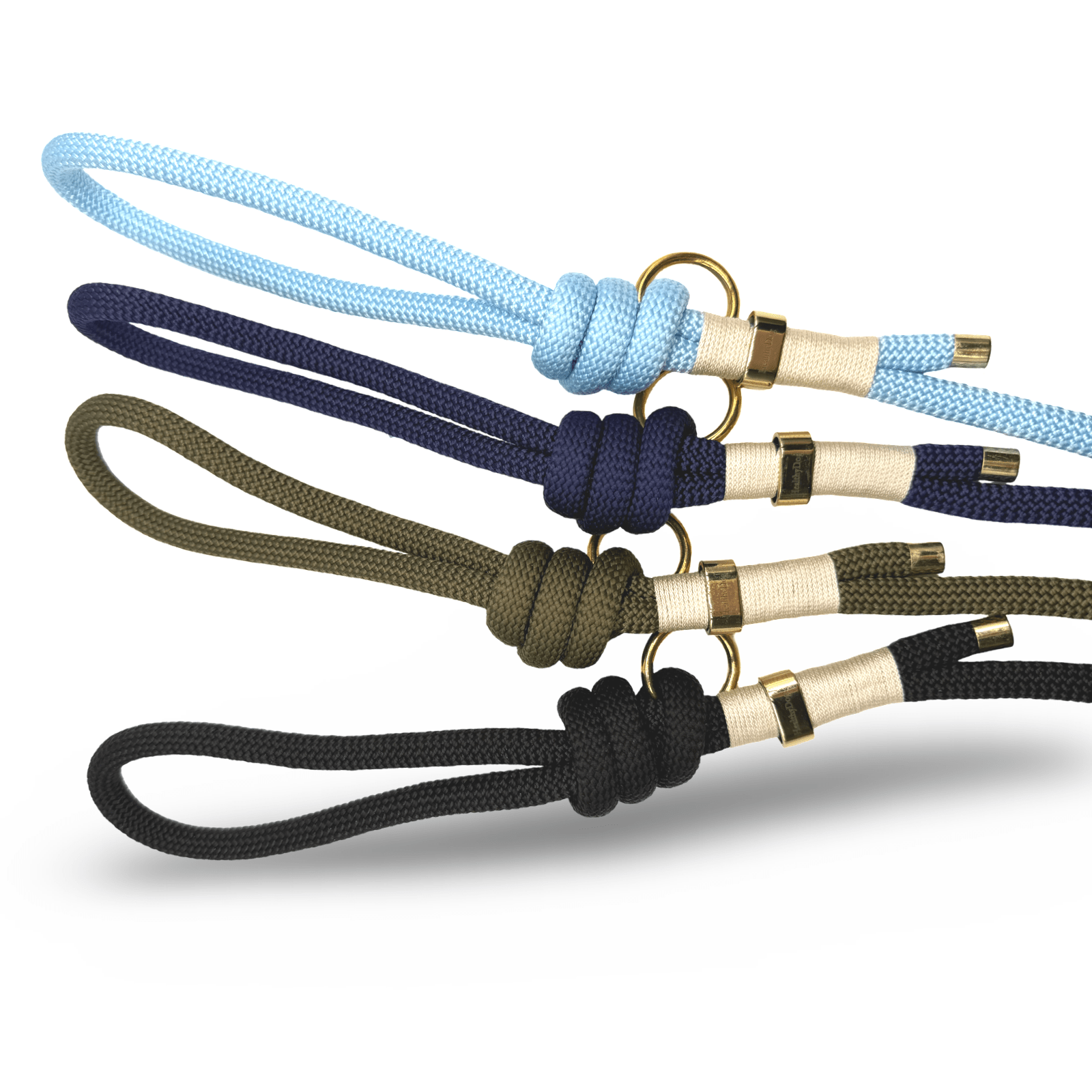 HealthyDog Paracord Hundeleine "Élégance" 9 verschiedene Farben