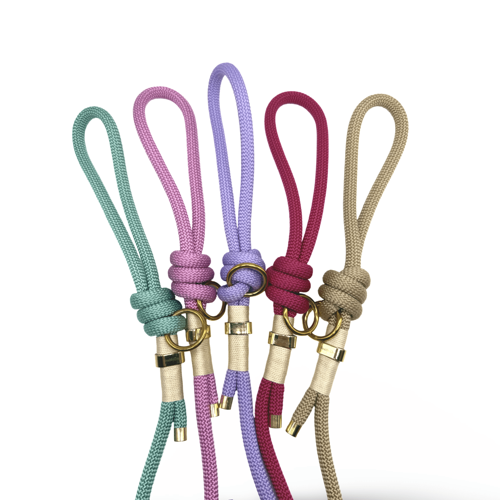 HealthyDog Paracord Hundeleine "Élégance" 9 verschiedene Farben