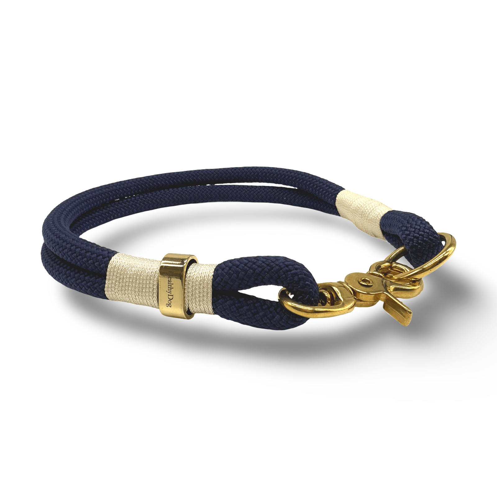 HealthyDog Paracord Hundehalsband "Élégance" 9 verschiedene Farben