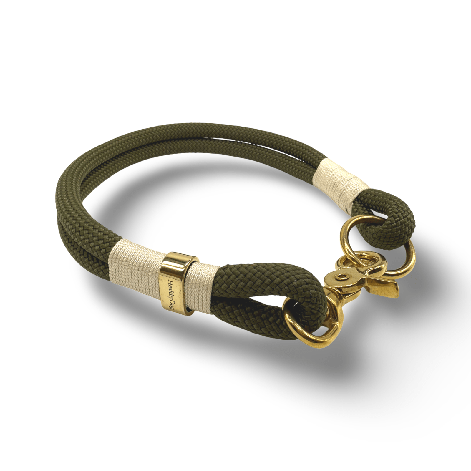 HealthyDog Paracord Hundehalsband "Élégance" 9 verschiedene Farben