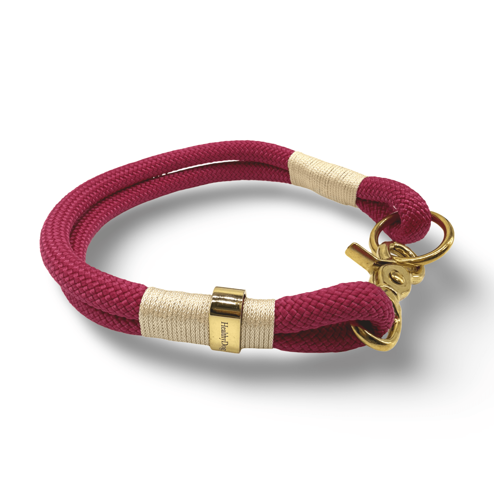HealthyDog Paracord Hundehalsband "Élégance" 9 verschiedene Farben