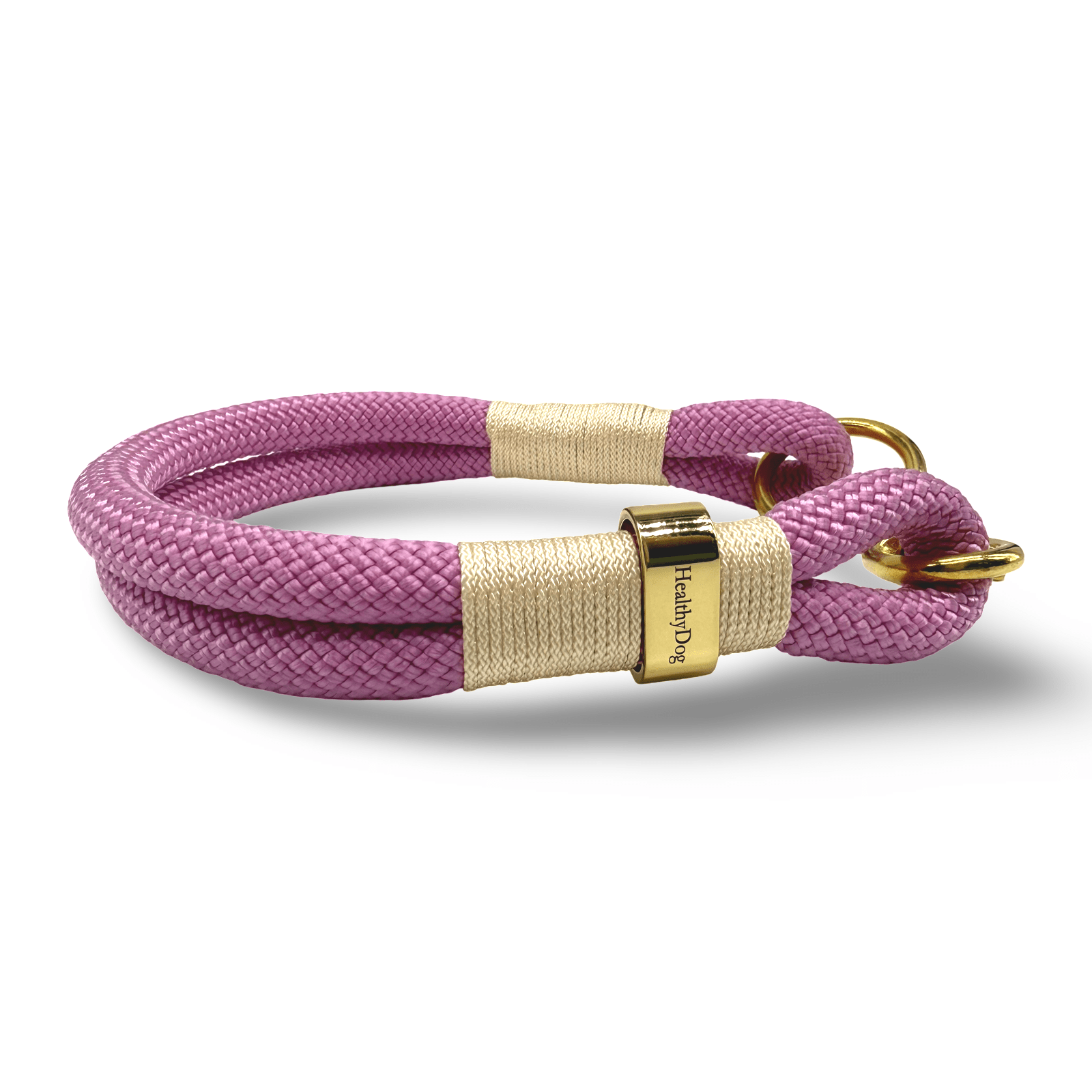 HealthyDog Paracord Hundehalsband "Élégance" 9 verschiedene Farben