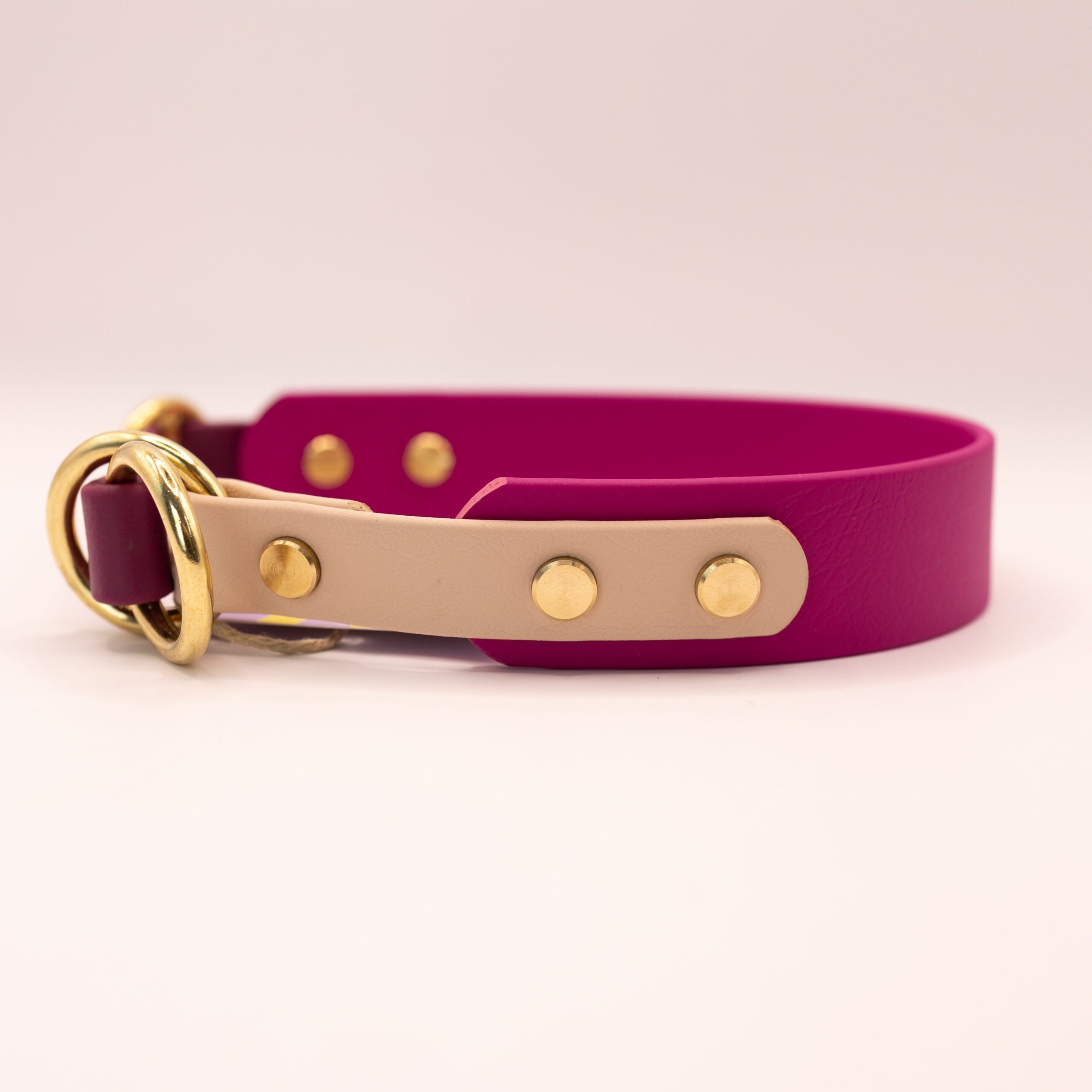 HealthyDog x KAHU Zugstopp Halsband Biothane "berry"