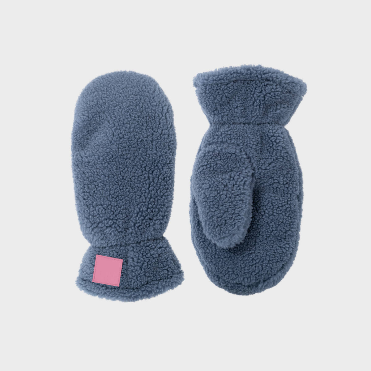 BILLYBELT Sherpa-Fäustlinge aus Fleece "Blau"