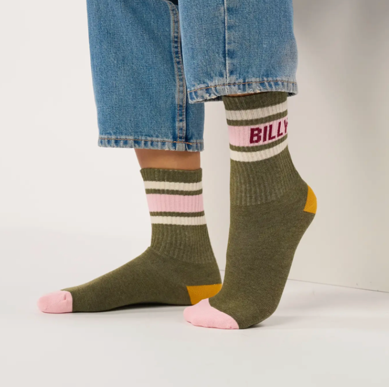 BILLYBELT Tennissocken "grün"
