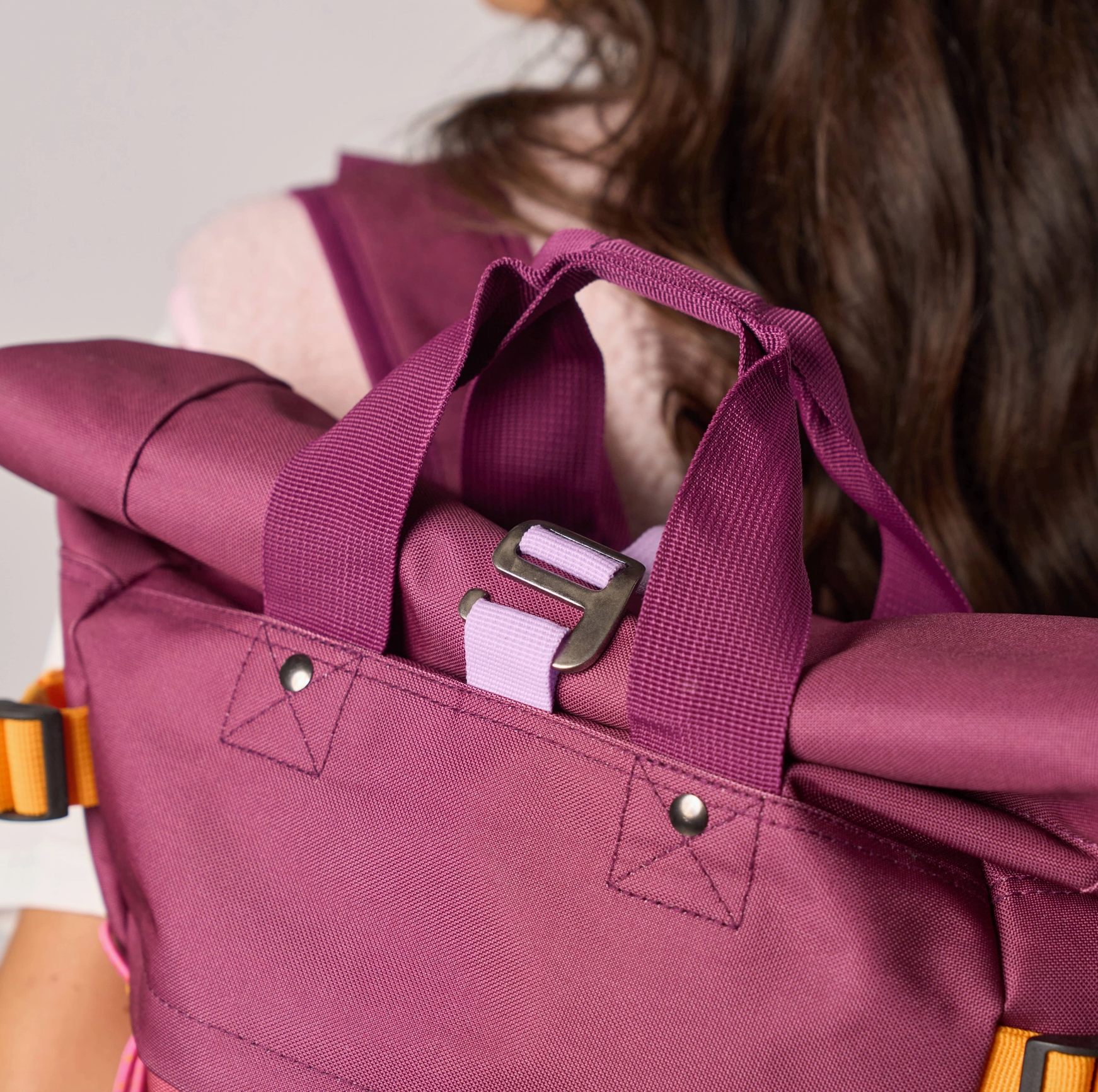 BILLYBELT Rolltop-Rucksack aus 100 % recyceltem Polyester