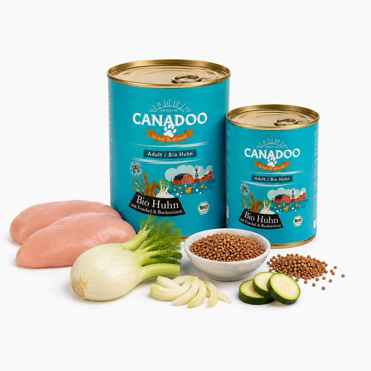 Canadoo Adult Bio Huhn mit Fenchel & Buchweizen