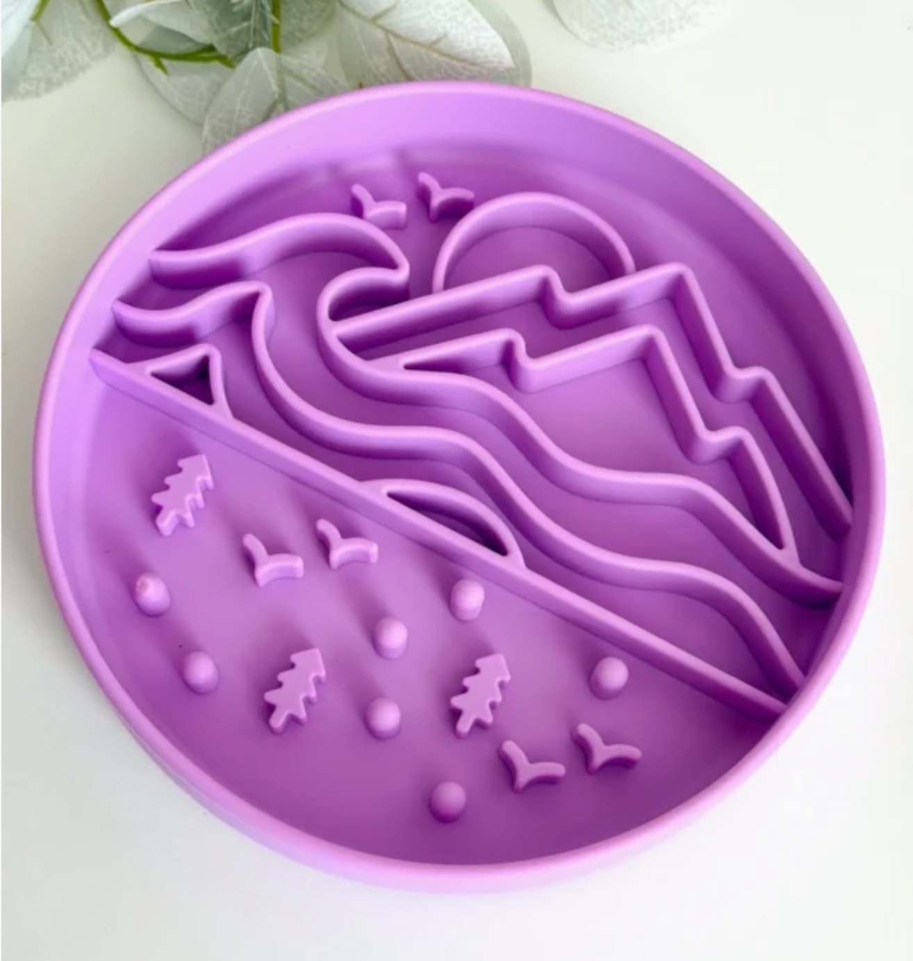 Doggotique Schleckmatte "lila"