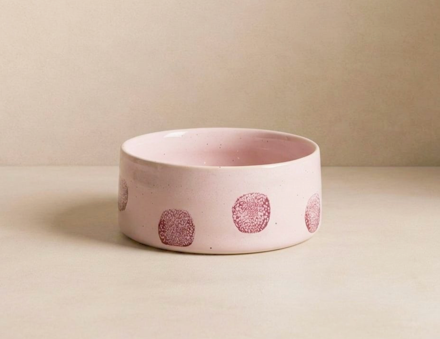 Egg Back Home Hundenapf Pop Dots 2er Set "rosa"