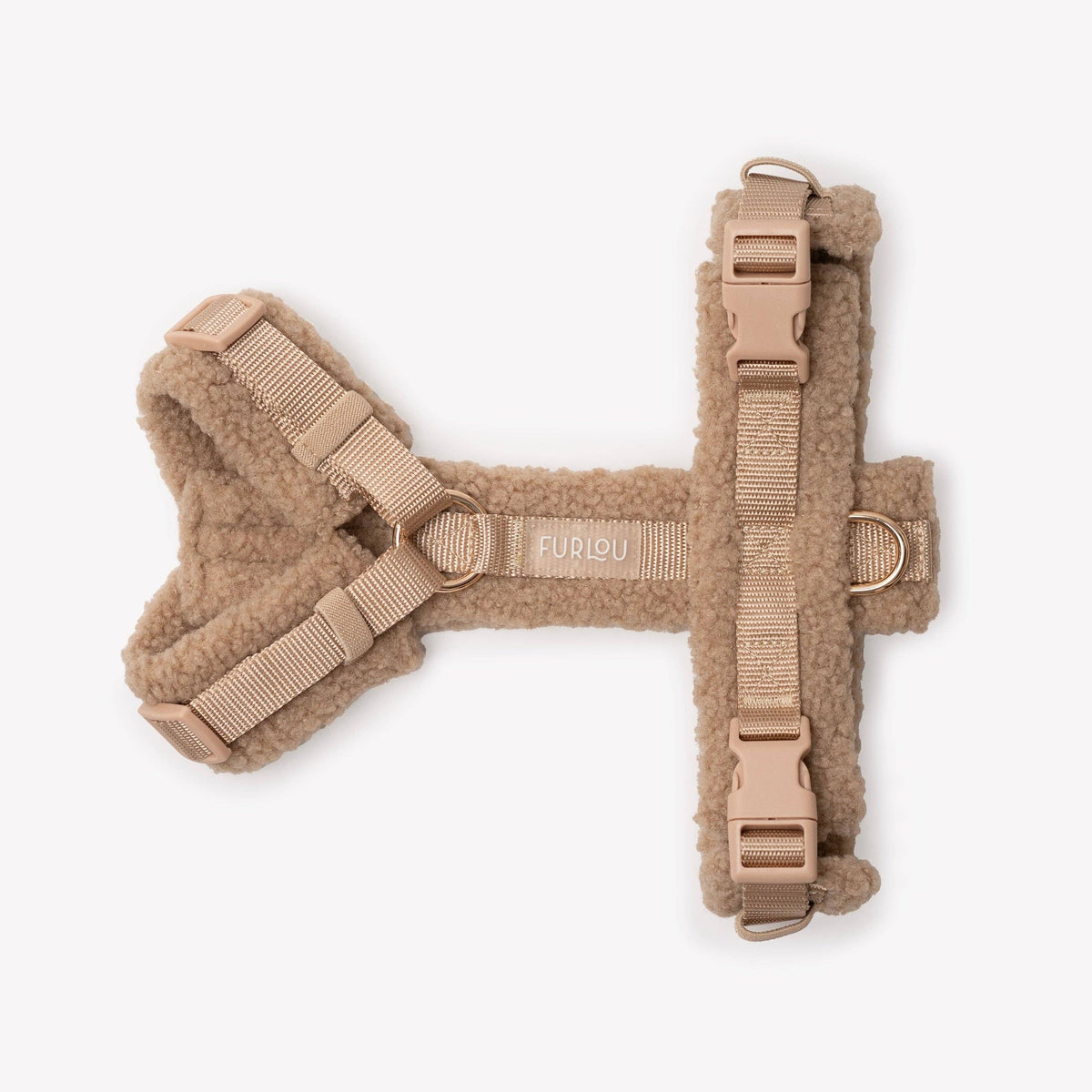 Furlou Y-Hundegeschirr Sherpa "sand"