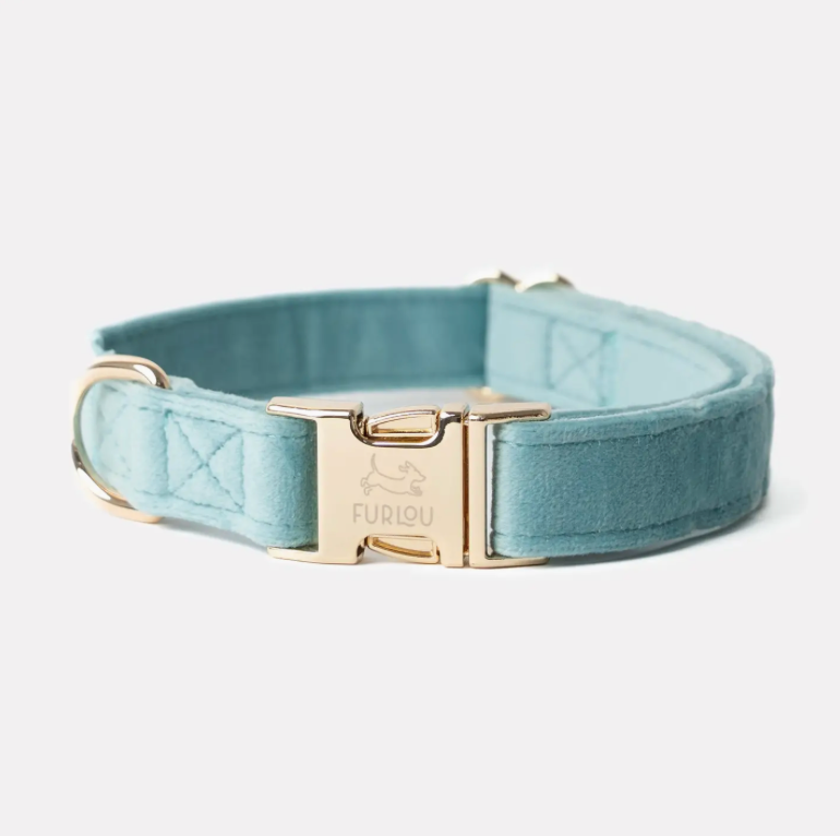 Furlou verstellbares Hundehalsband "blau"